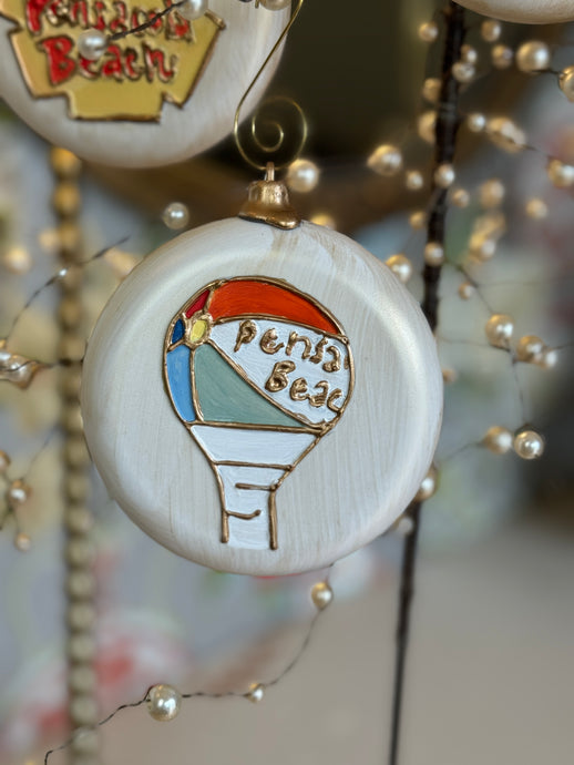 Pensacola Beachball Ornament