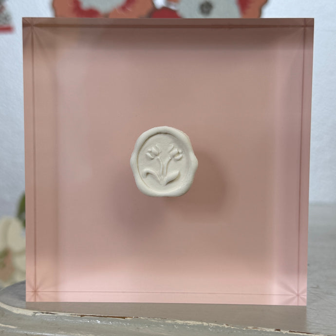 Spring Floral Intaglio - Pink