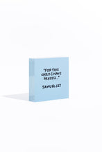 Load image into Gallery viewer, I Heart You - Blue Acrylic Block