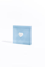 Load image into Gallery viewer, I Heart You - Blue Acrylic Block