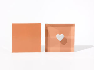 I Heart You - Pink Acrylic Block