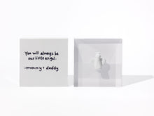 Load image into Gallery viewer, Noteworthy Angel - White Acrylic Block