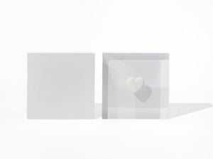 I Heart You - White Acrylic Block