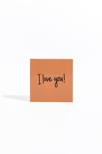 I Heart You - Pink Acrylic Block