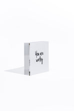 Load image into Gallery viewer, I Heart You - White Acrylic Block