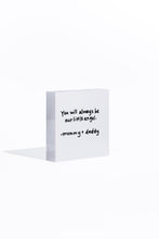 Load image into Gallery viewer, Noteworthy Angel - White Acrylic Block